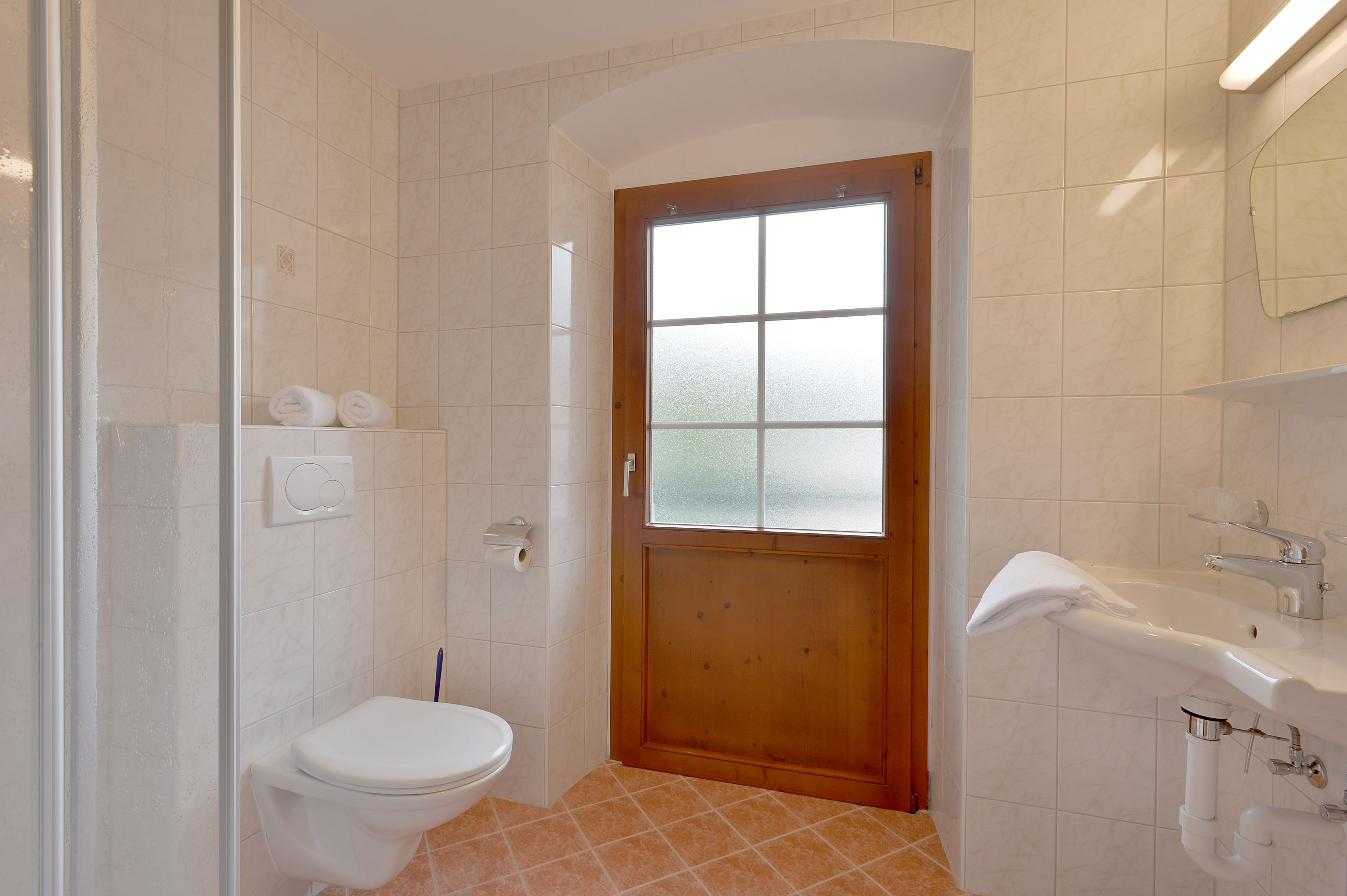 family room, balcony (mayrhofen) | bathroom | free toiletries, hair dryer, towels