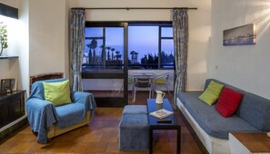 Apartment, 2 Bedrooms | Living area | Flat-screen TV - Apartamentos Azul Mar (Albufeira)