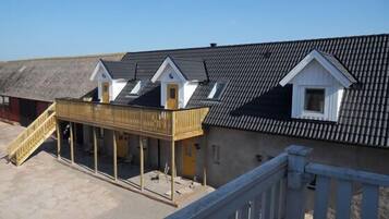 Vue depuis lâhĂ©bergement