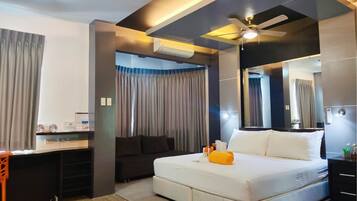 2Br Superior Villa | 1 kamar tidur, selimut bulu angsa, dan tempat tidur Tempur-Pendic