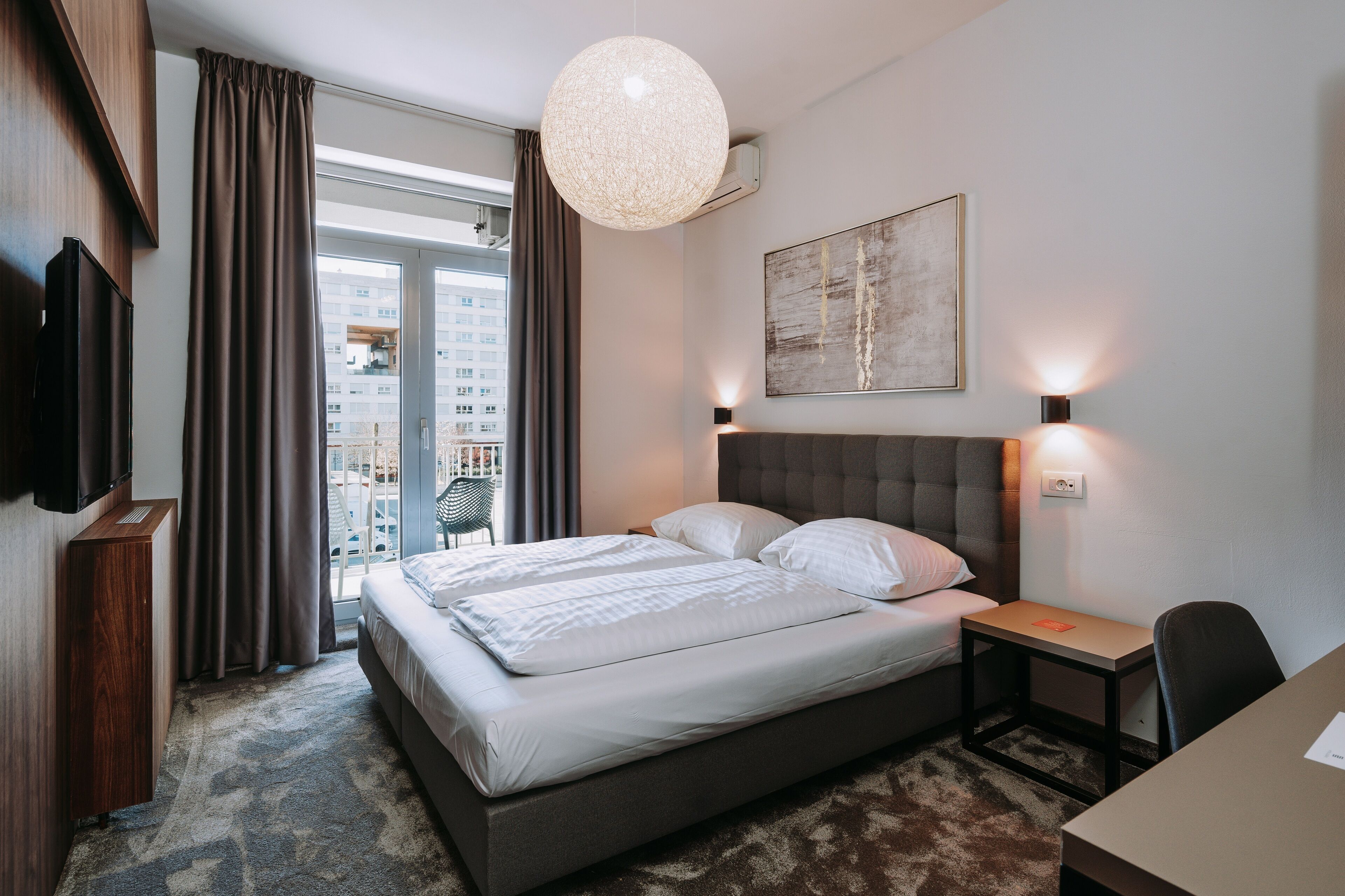 Standard Double Room, 1 Queen Bed, Balcony