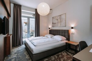 Standard Double Room, 1 Queen Bed, Balcony | Desk, free WiFi, bed sheets