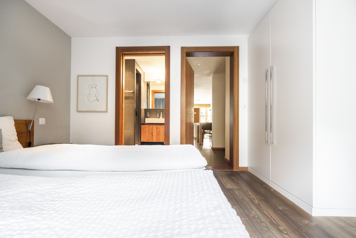Appartamento Luxury, 2 camere da letto, non fumatori, vista montagna (Weisse Perle) | Cucina privata | Frigorifero, microonde, forno, piano cottura