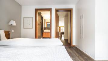 Appartamento Luxury, 2 camere da letto, non fumatori, vista montagna (Weisse Perle) | Cucina privata | Frigorifero, microonde, forno, piano cottura