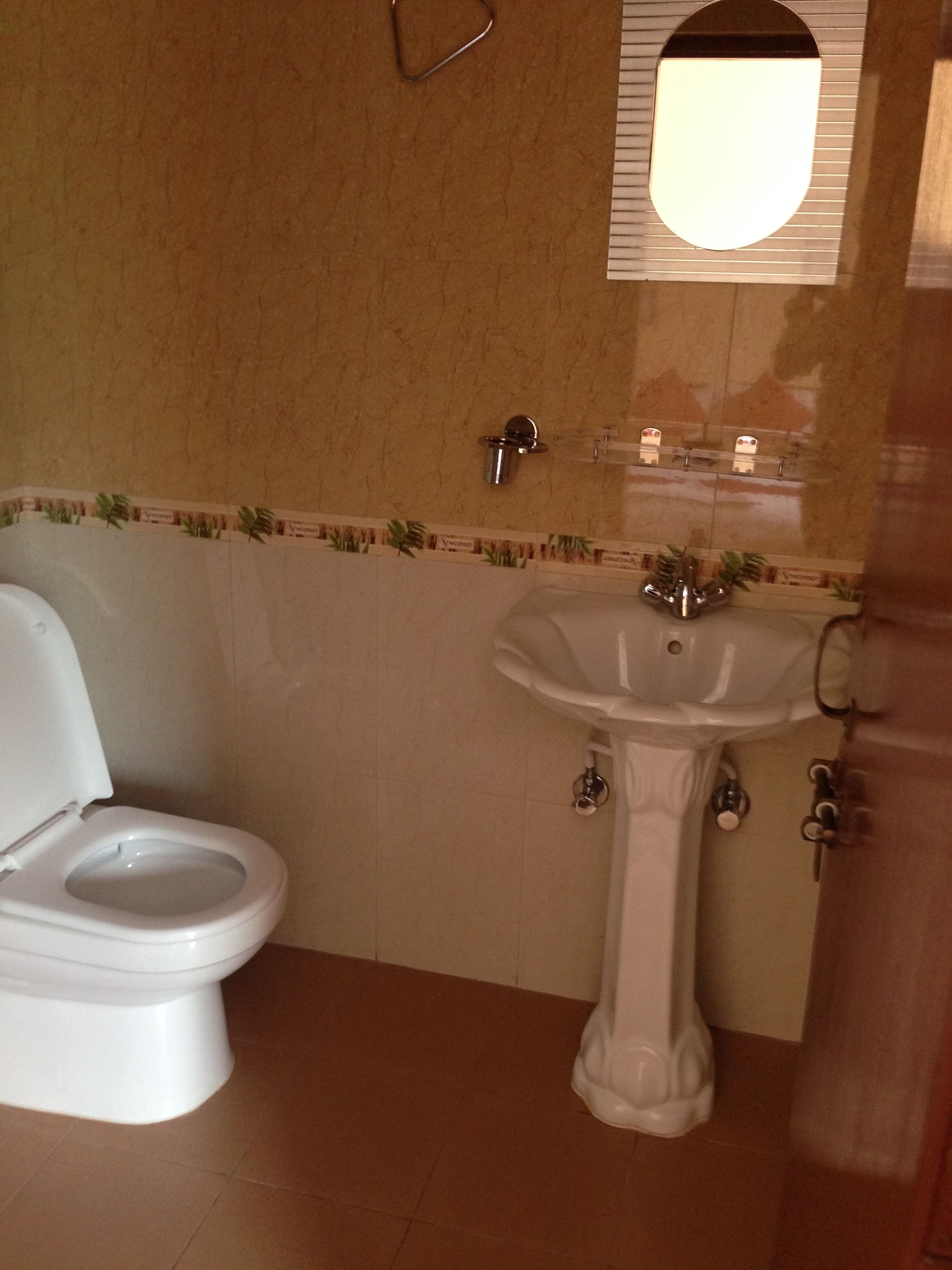 free toiletries, hair dryer, slippers, towels