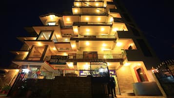 Front of property - evening/night