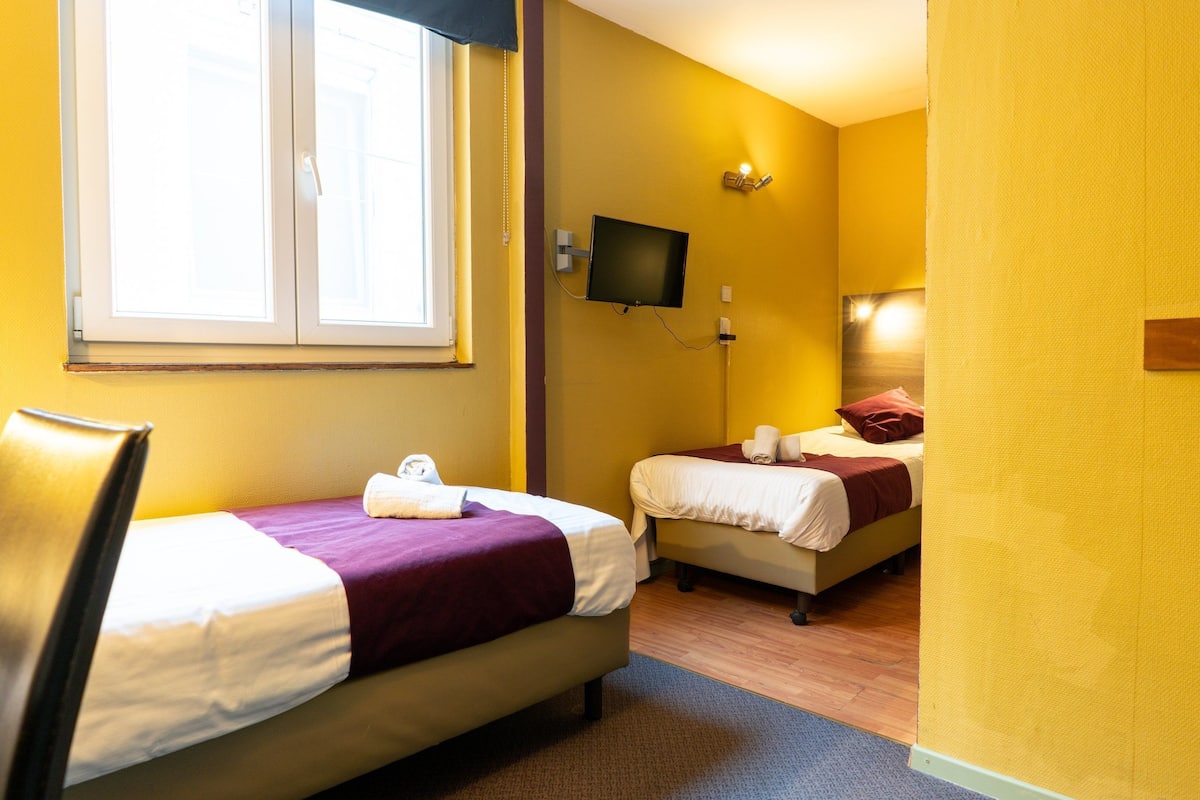 Standard Twin Room, Private Bathroom | Dihias secara berasingan, dilengkapkan perabot secara berasingan