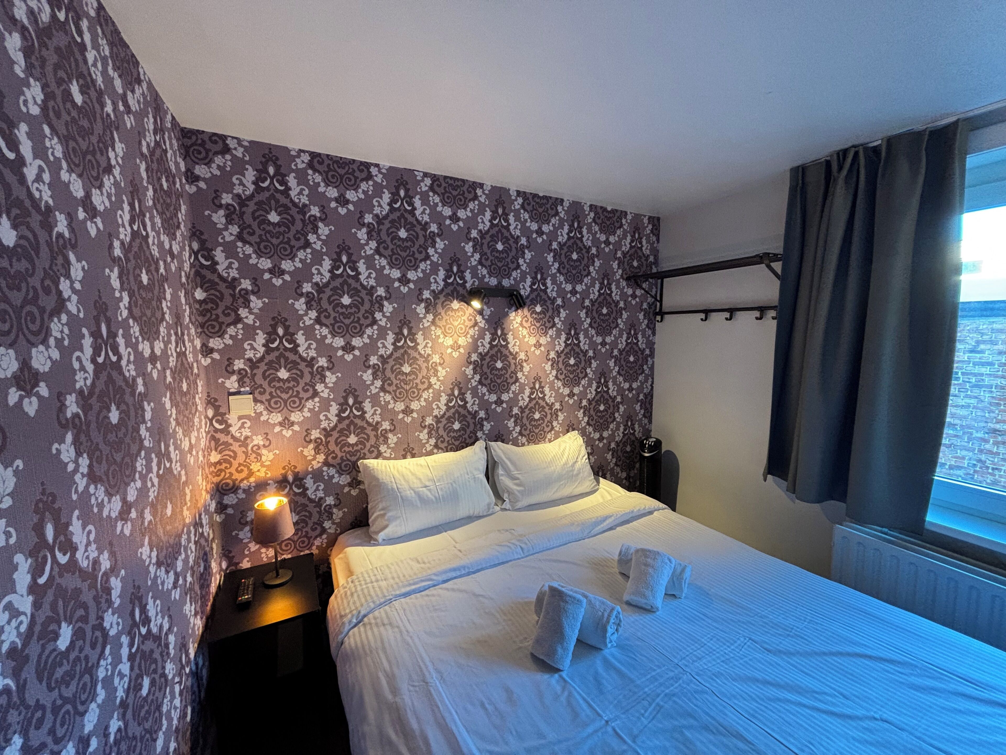 基本雙人房, 共用浴室 | 獨特裝潢、布置獨特、筆電工作空間、遮光布/窗簾