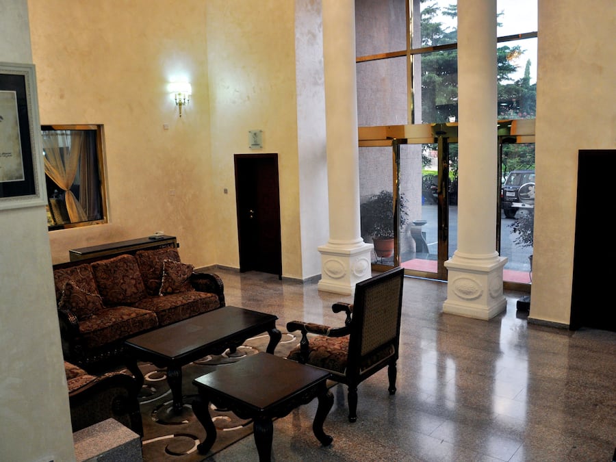 Sala de estar en el lobby