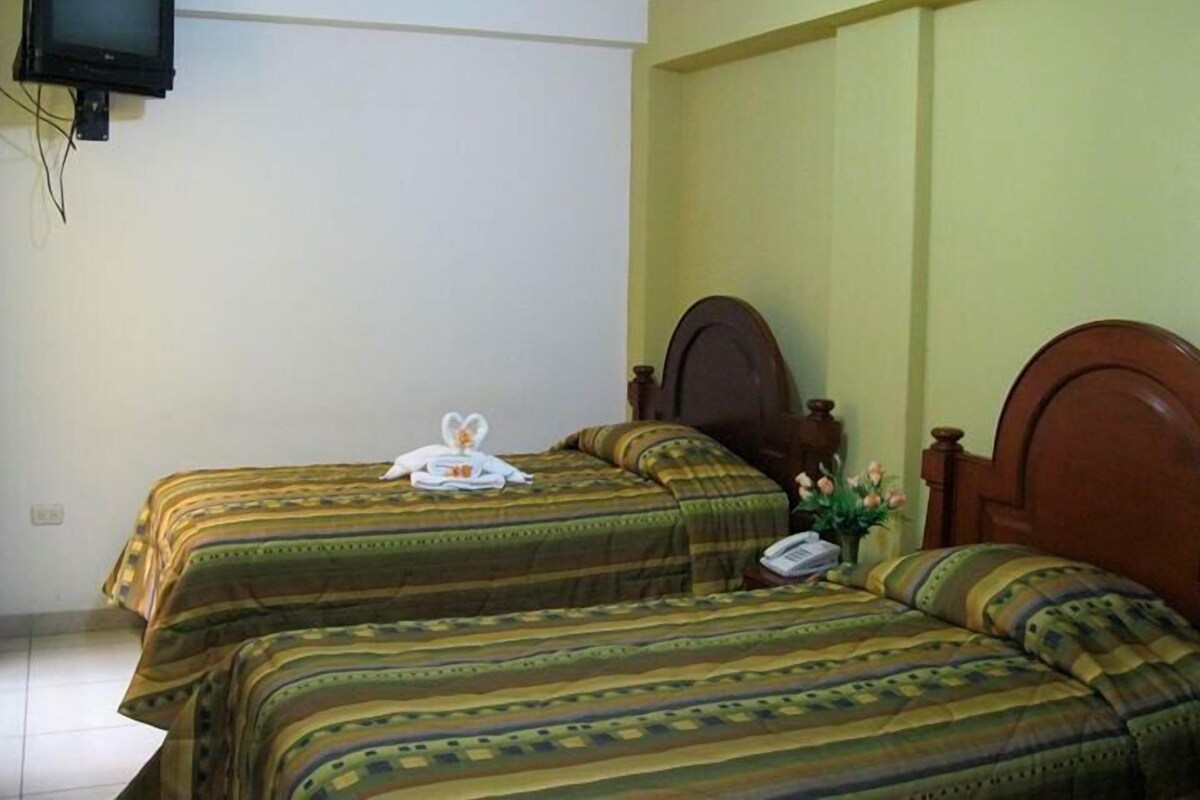 Chambre avec lits jumeaux
