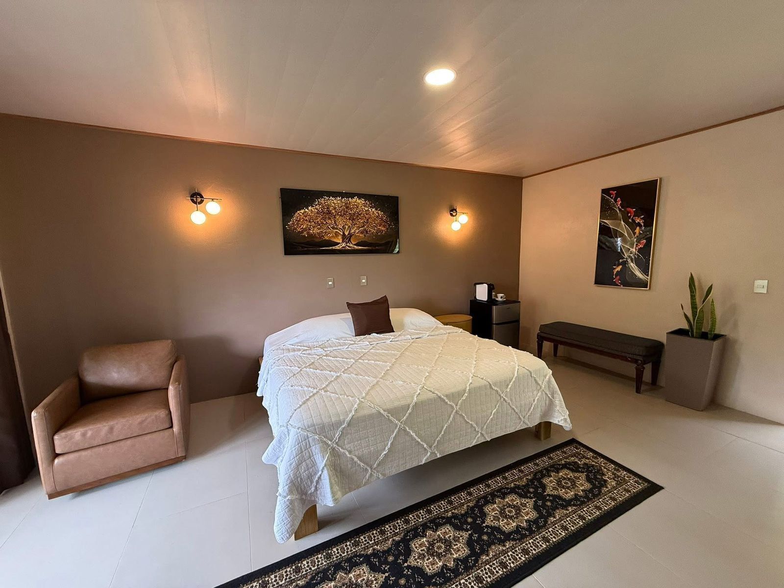 Superior-Doppelzimmer, 1 Queen-Bett | Hochwertige Bettwaren, Daunenbettdecken, kostenloses WLAN, Bettwäsche
