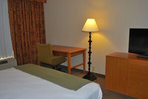 Room, 2 Queen Beds, Non Smoking | Desk, iron/ironing board, free WiFi, bed sheets