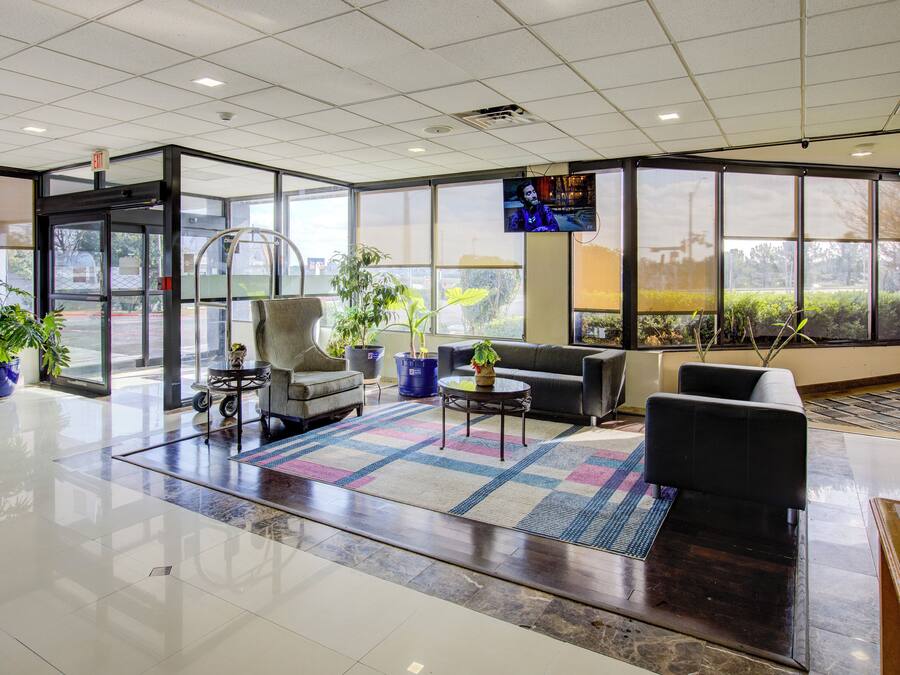 Sala de estar en el lobby