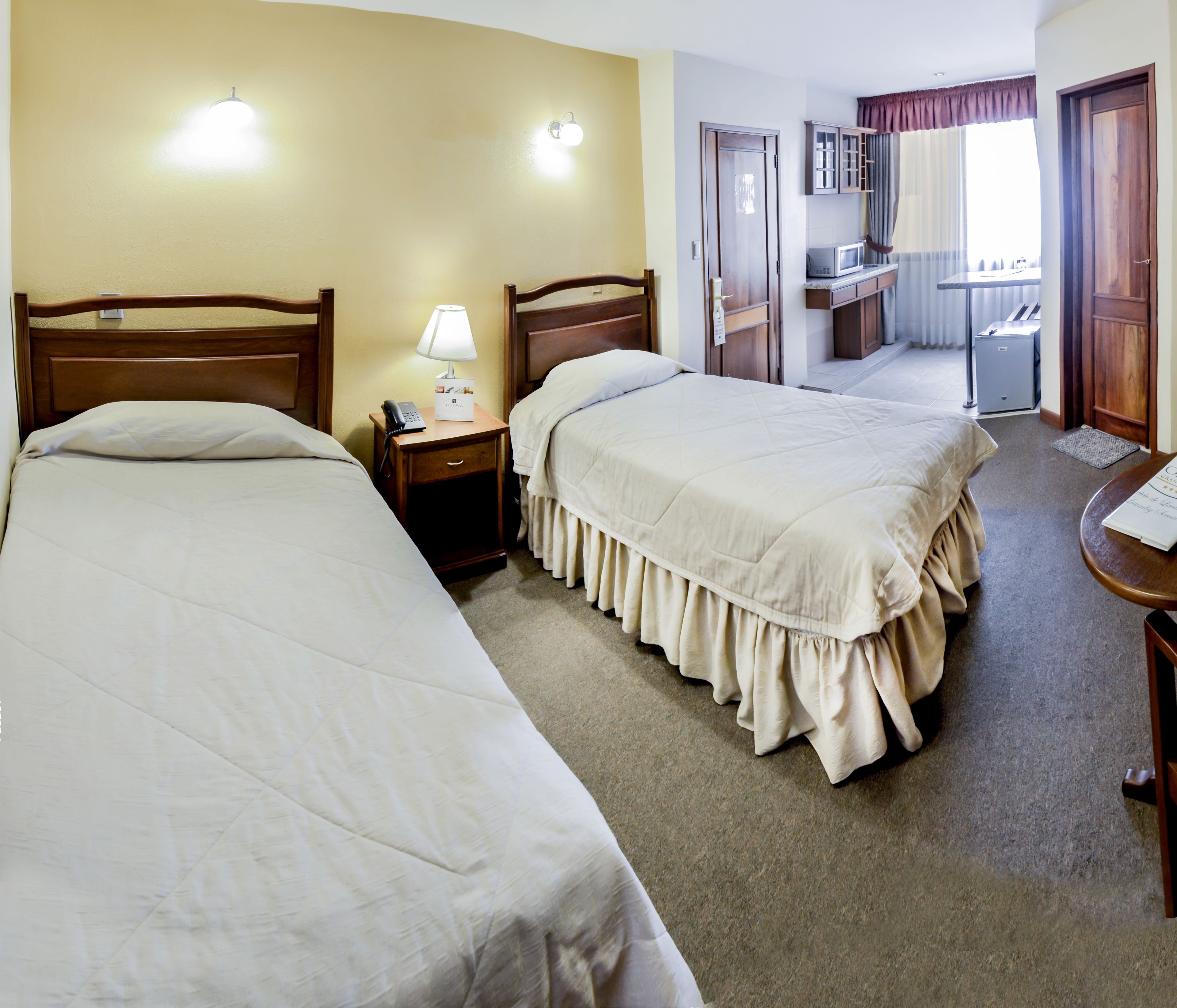 Double Room, 2 Twin Beds | View from room