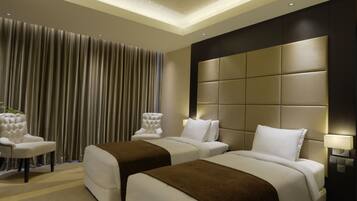 In-room safe, soundproofing, iron/ironing board, free cribs/infant beds