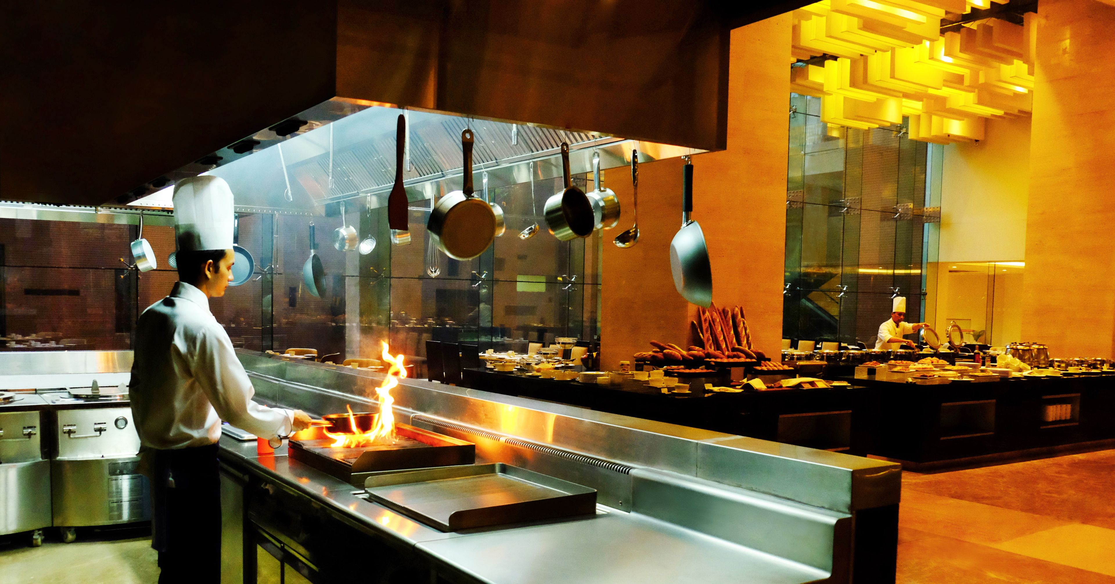 3 restaurants, breakfast, lunch, dinner served; asian cuisine