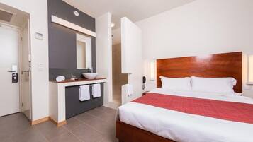 Sängtillbehör av högsta kvalitet och minibar