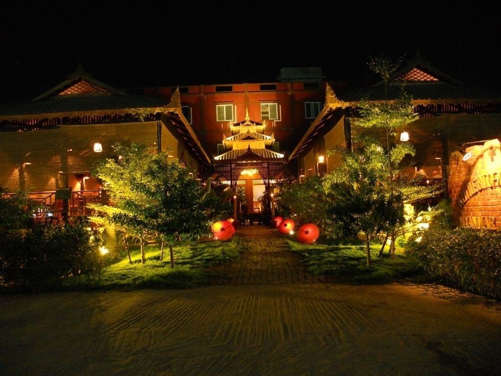 front of property – evening/night