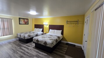 Standard Room, 2 Queen Beds | Desk, iron/ironing board, free WiFi