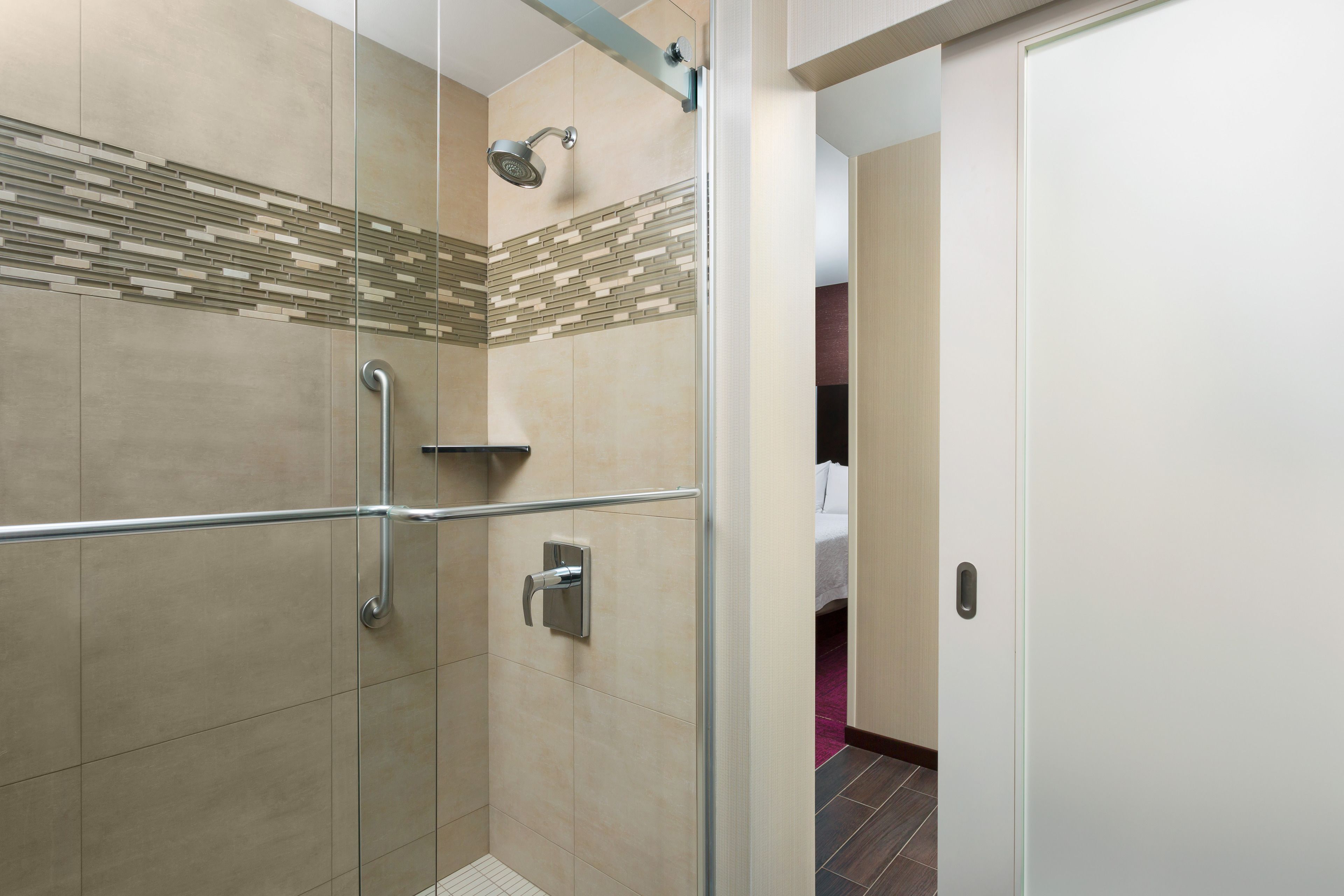 Eco-friendly toiletries, towels