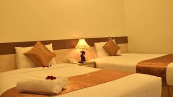 Deluxe Double Room, 1 Bedroom, City View | In-room safe, blackout curtains, free WiFi, wheelchair access