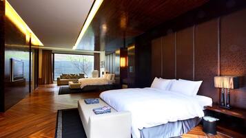Chambre Quadruple Exclusive | Literie de qualité supérieure, coffres-forts dans les chambres