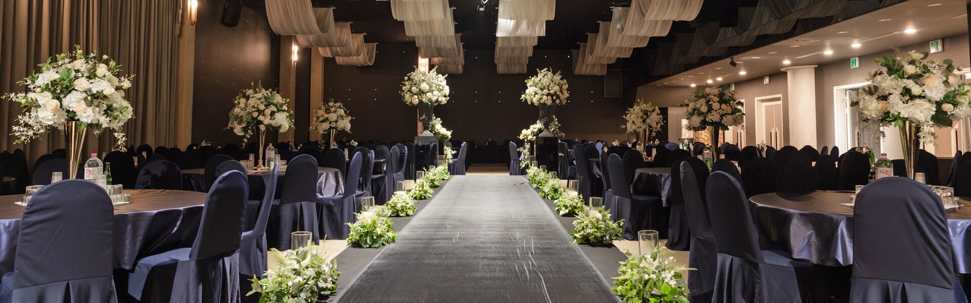 Indoor wedding