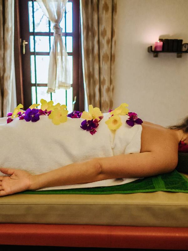 Steam room, body treatments, facials, Ayurvedic treatments