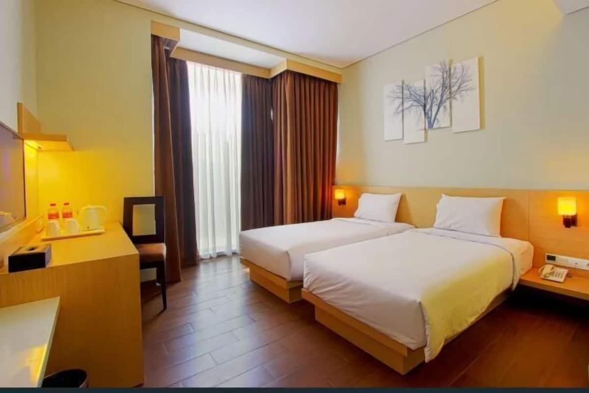 Biancheria da letto di alta qualità, una cassaforte in camera