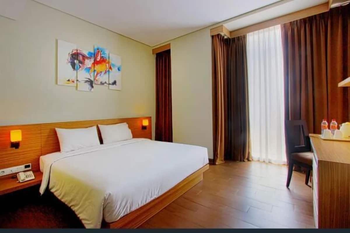 Biancheria da letto di alta qualità, una cassaforte in camera