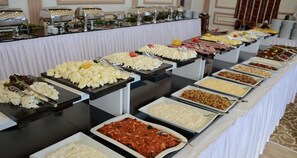 Breakfast and dinner served, Turkish cuisine