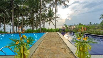 Façana frontal de l'allotjament