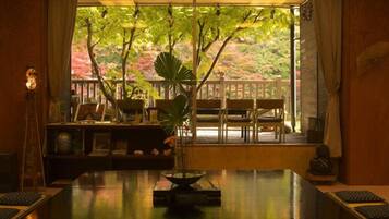 Breakfast and dinner served, Japanese cuisine