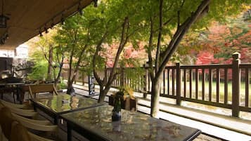 Breakfast and dinner served, Japanese cuisine