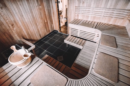 Sauna. Abisko Guesthouse & Activities