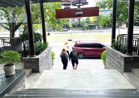 Fachada de la propiedad