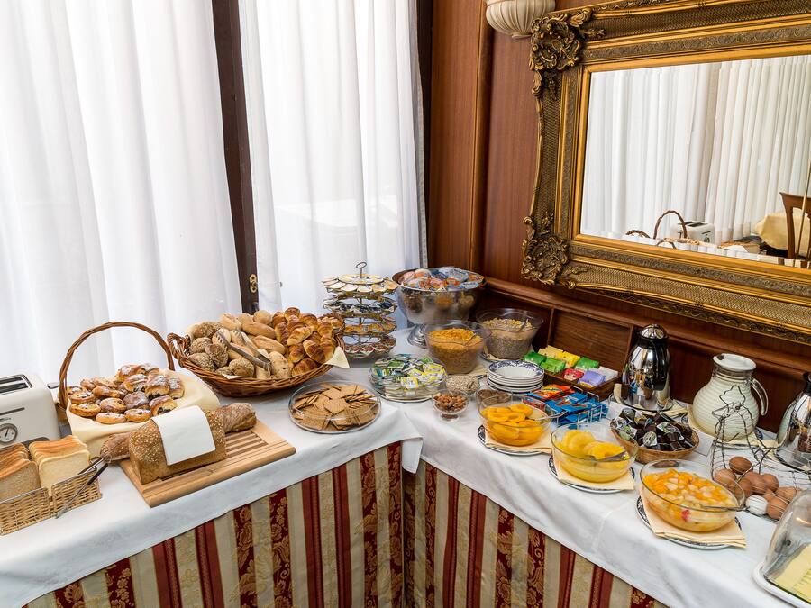 Frokostbuffé hver dag (CHF 26 per person)