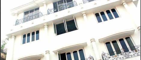 Façade de l’hébergement