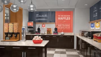 Frokostbuffé er inkludert hver dag