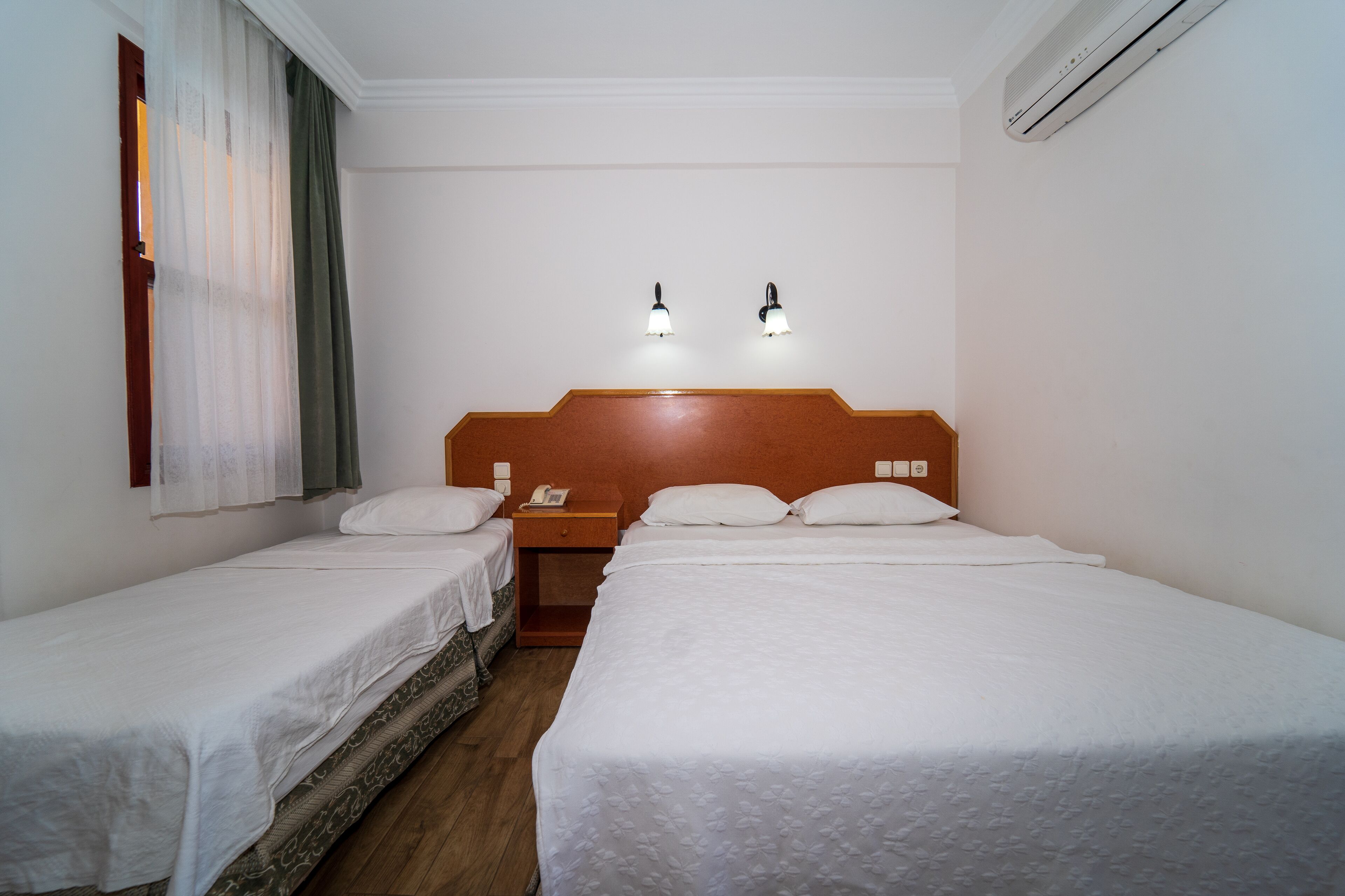 standard double or twin room | blackout curtains, soundproofing, iron/ironing board, free wifi