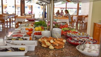 Frokostbuffé er inkludert hver dag