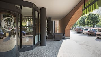 Entrada de la propiedad