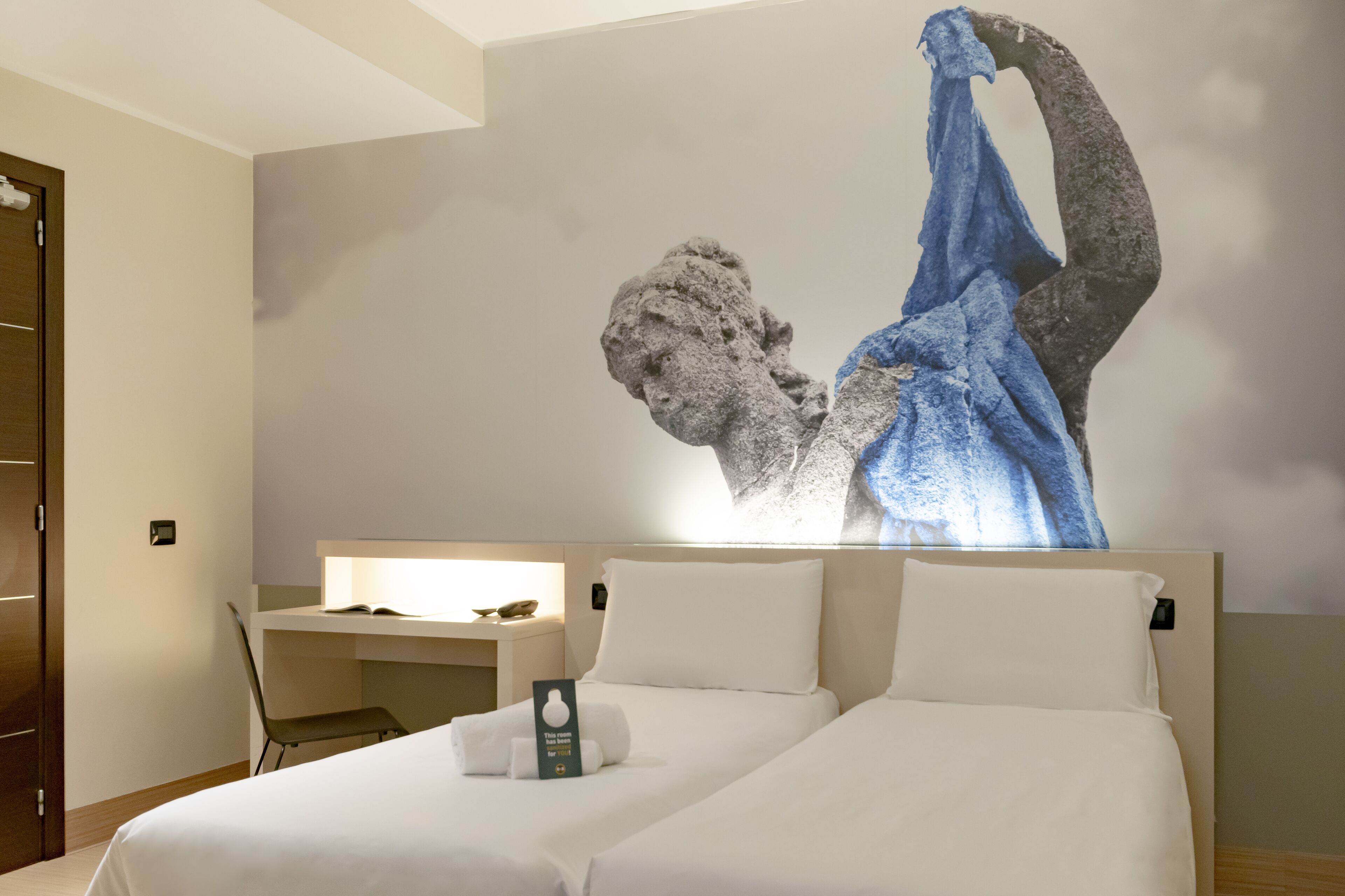 Economy Twin Room, Non Smoking | In-room safe, desk, iron/ironing board, free WiFi