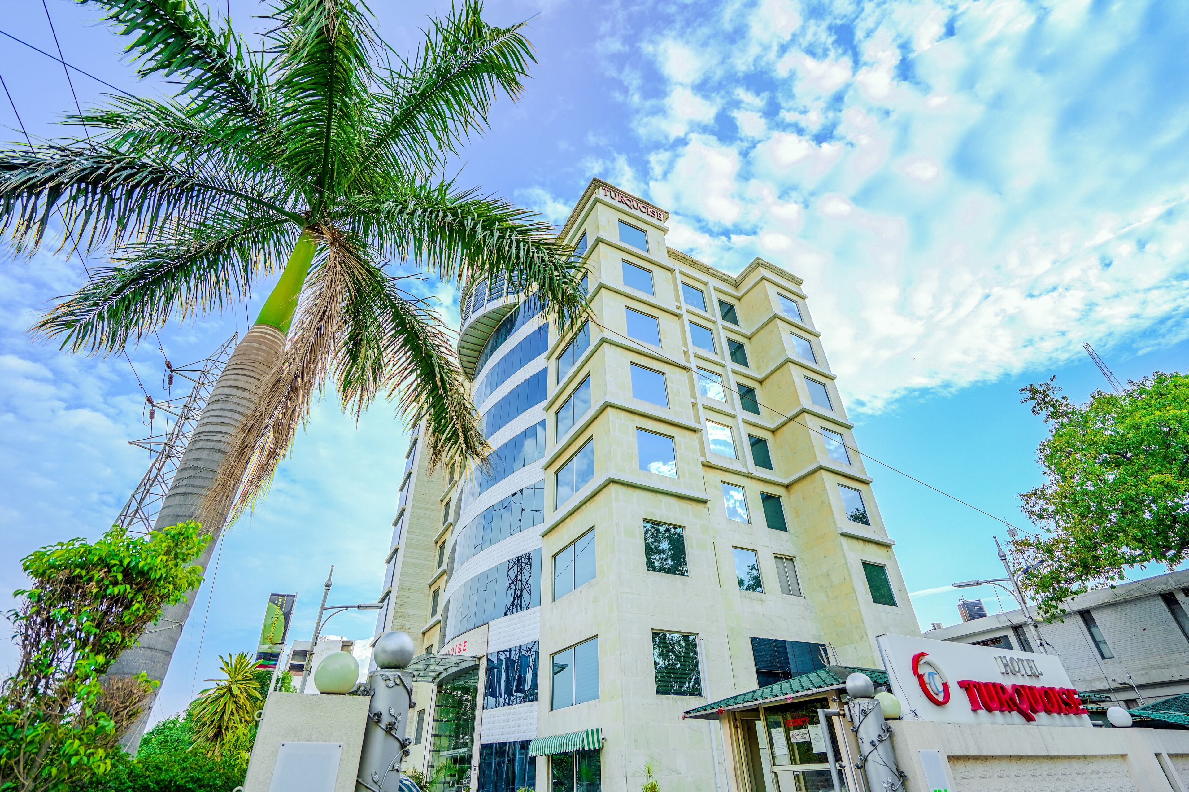 Façade de l’hébergement