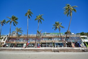 Voorkant van accommodatie