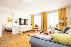 Apartment, 2 Bedrooms (Bäddsoffa) | Living area | Flat-screen TV - ApartDirect Gamla Stan II (Stockholm)