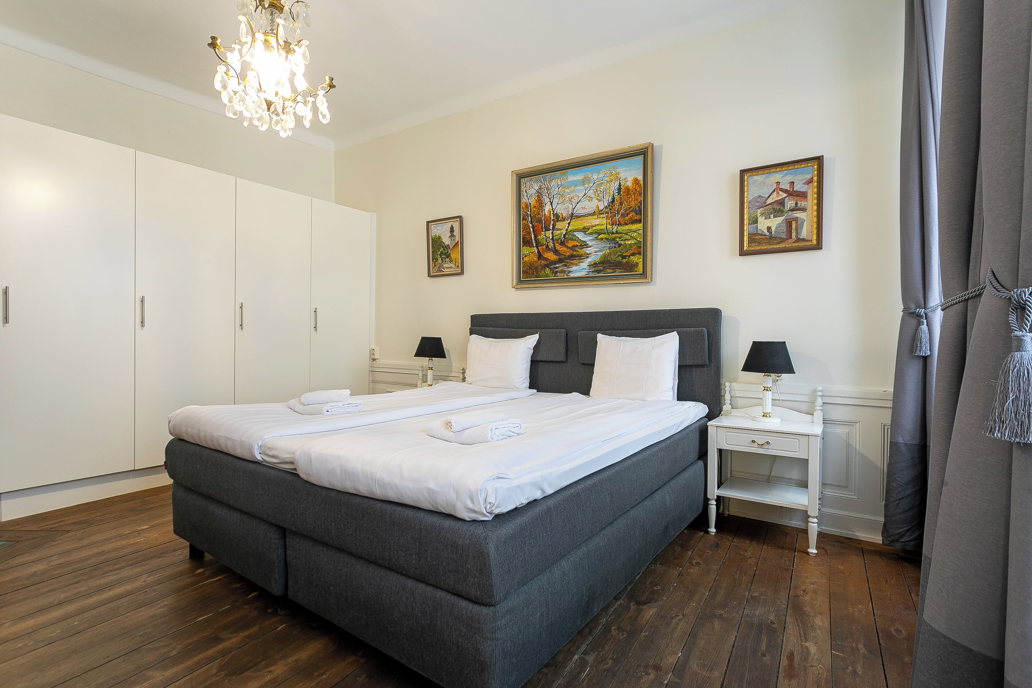Apartment, 1 Bedroom, Kitchen | 1 bedroom, iron/ironing board, free WiFi, bed sheets