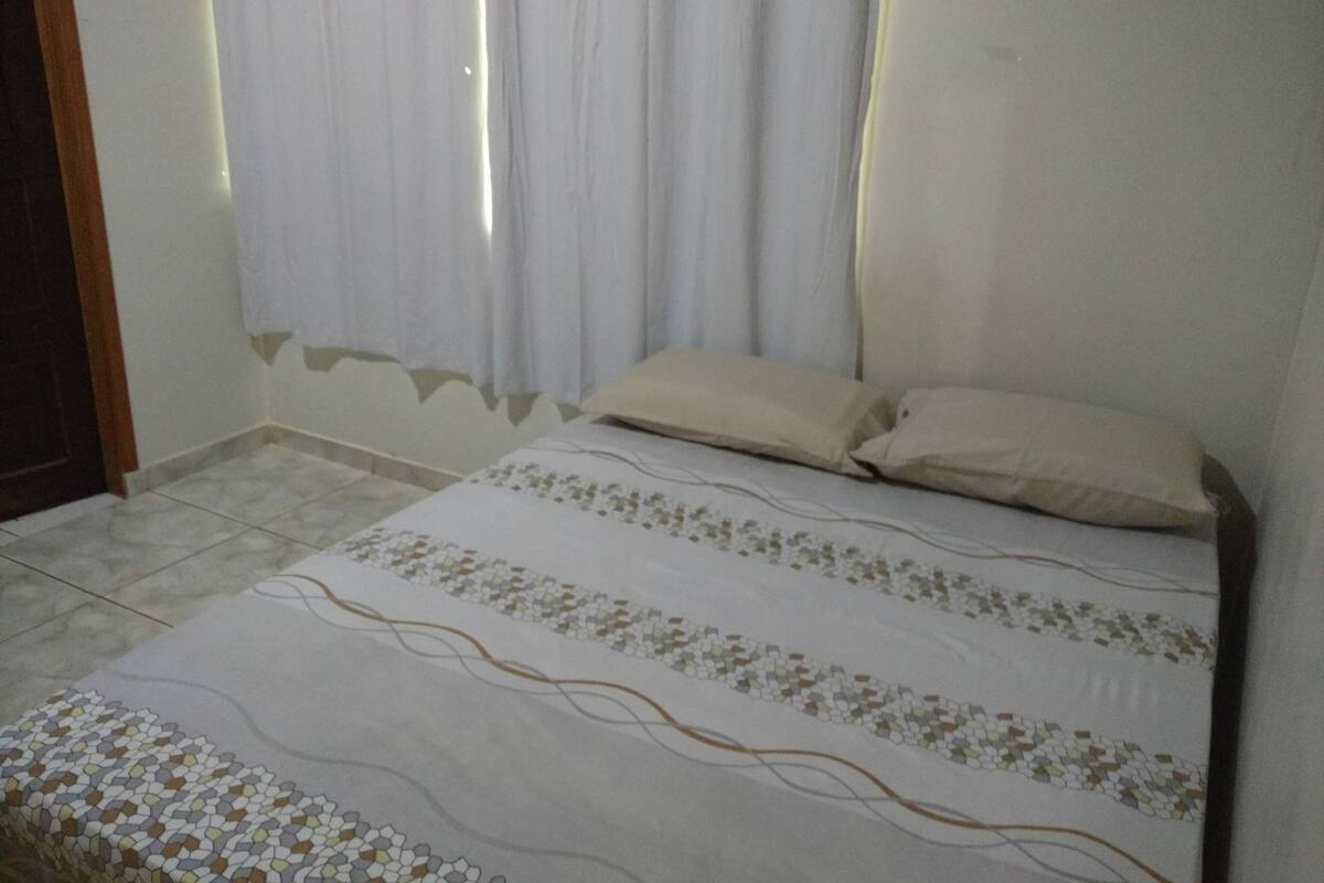Blackout curtains, free WiFi, bed sheets