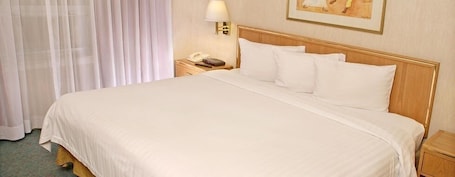 Escritorio, wifi gratis y ropa de cama