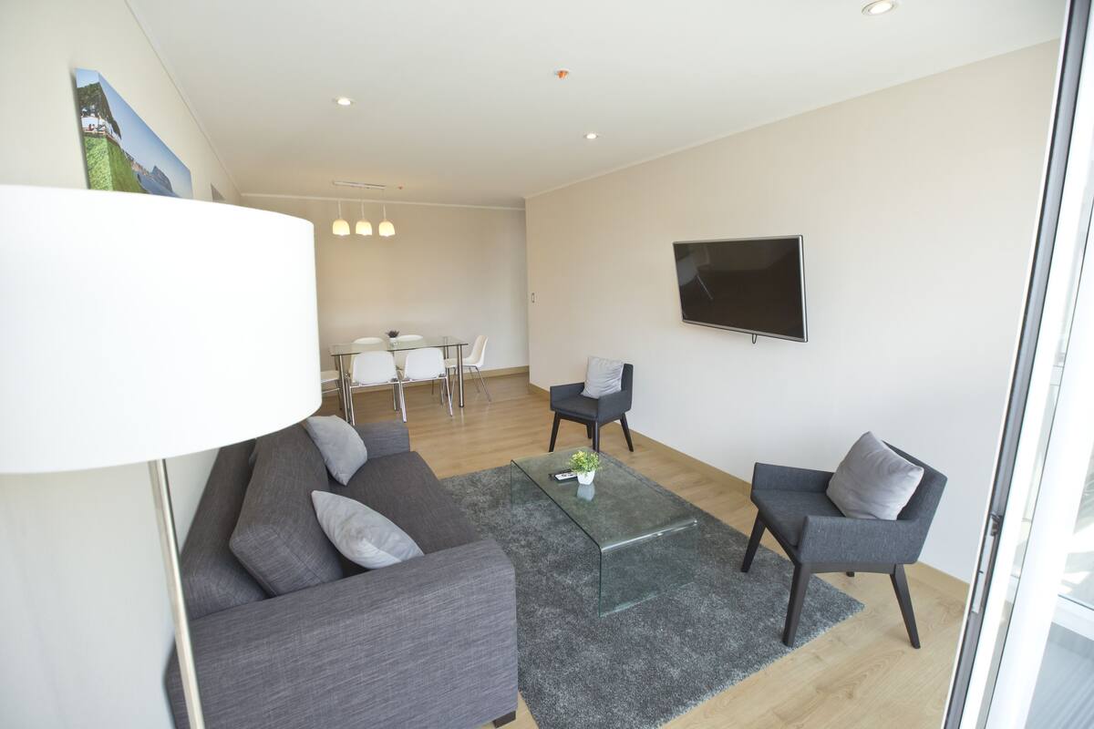 Apartment, 3 Bedrooms | Living area